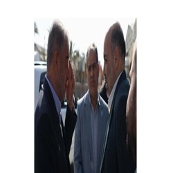 بازدید میدانی مشترک مدیرعامل شهرک های صنعتی یزد و نماینده مجلس از واحدهای آسیب دیده فولاد ۲